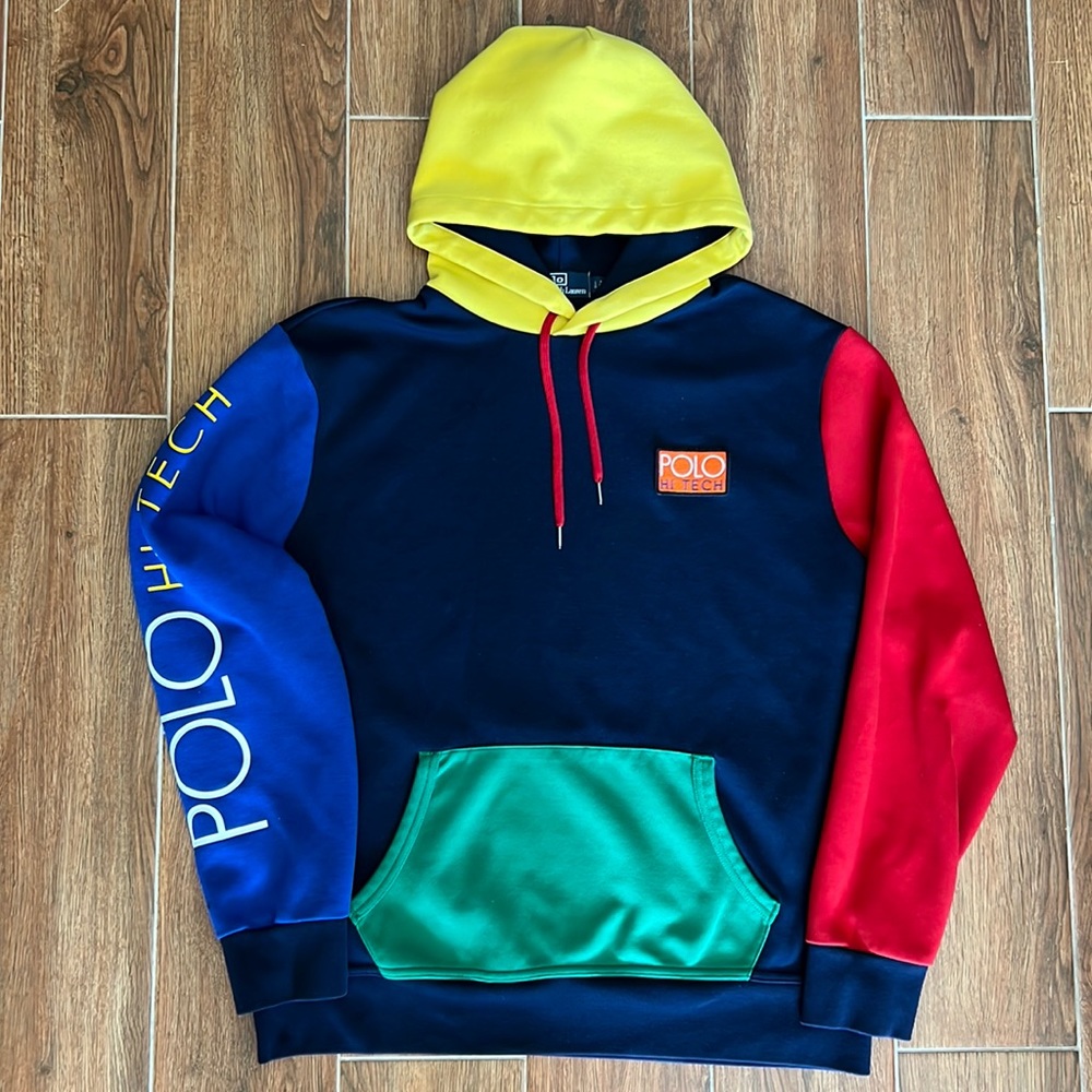 Polo by Ralph Lauren Hi-Tech Color Block Hoodie